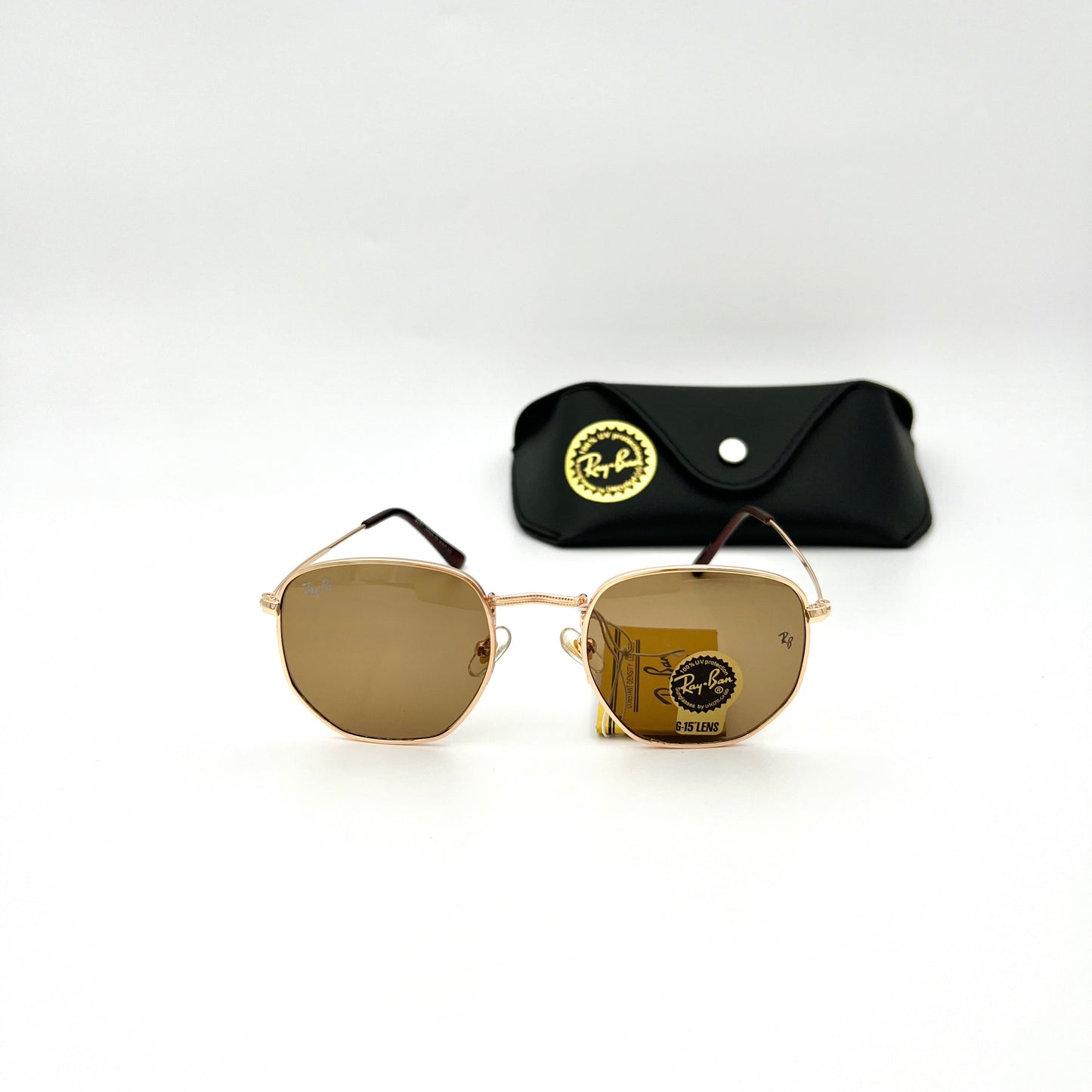 Gafas RY Hexagonal Café Pr