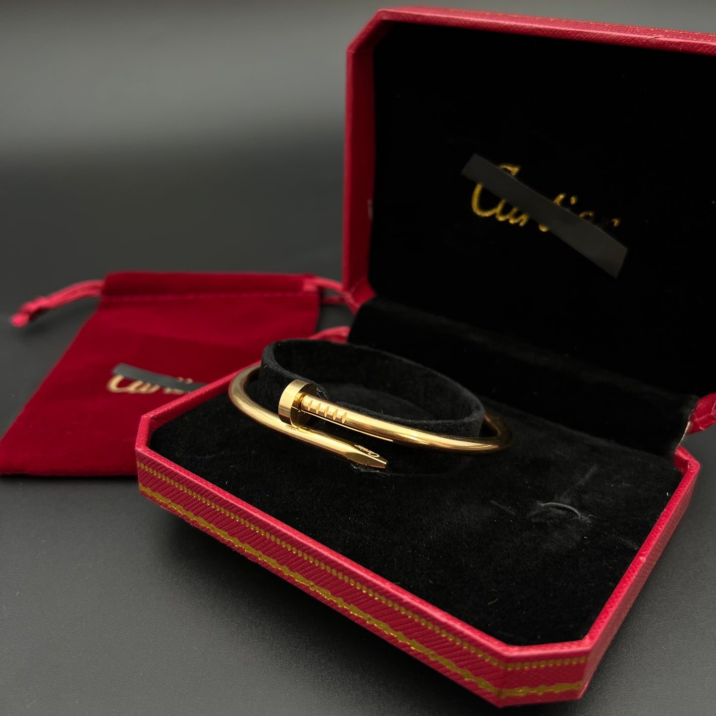 Pulsera CAR Clou Gold