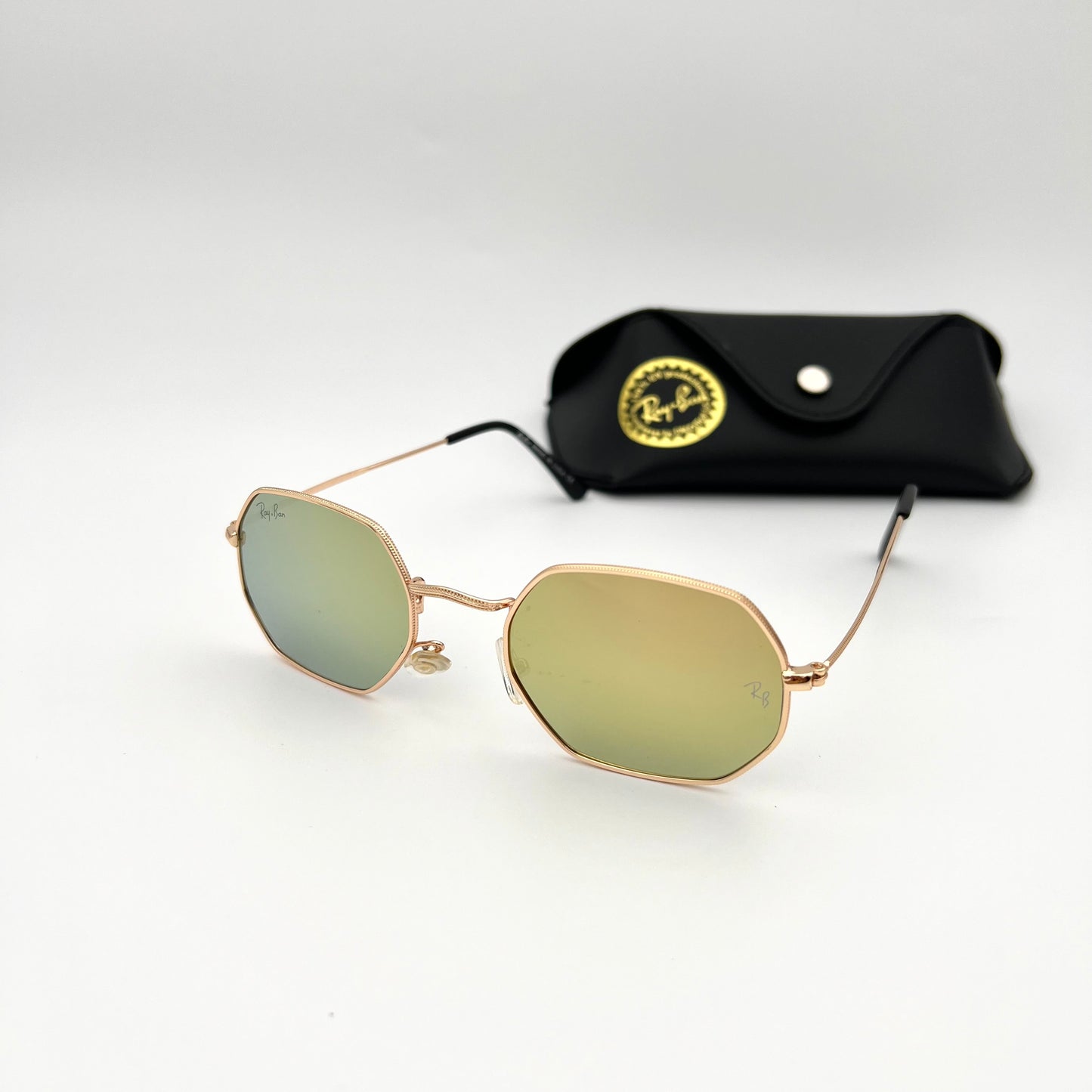 Gafas RY Octagonal Gold